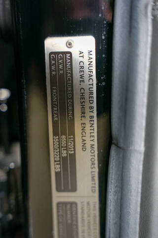 2014 Bentley Flying Spur