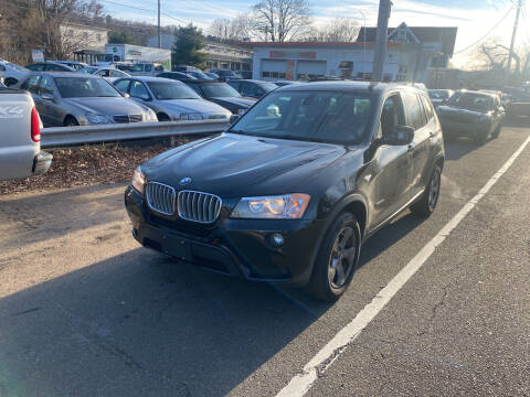 2012 BMW X3 for sale at Vuolo Auto Sales in North Haven CT