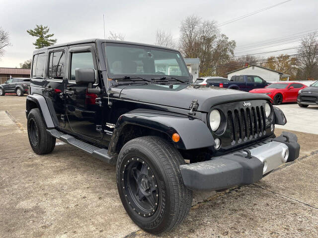 2014 Jeep Wrangler Unlimited for sale at Capital Auto Financing in Redford, MI