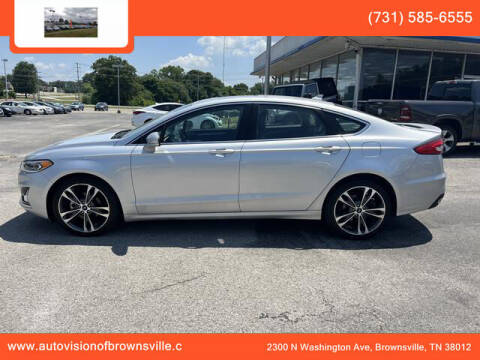 2019 Ford Fusion for sale at Auto Vision Inc. in Brownsville TN