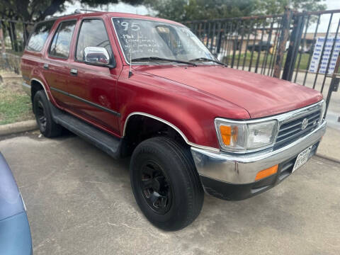 1995 Toyota 4Runner for sale at Buy-Fast Autos in Houston TX