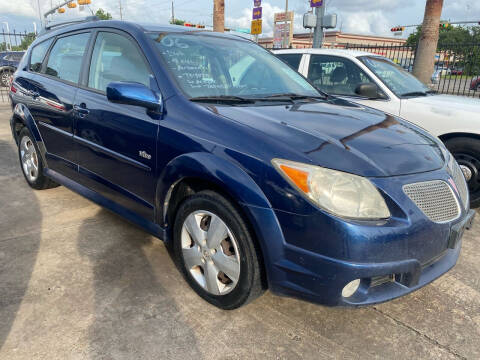 2006 Pontiac Vibe for sale at Buy-Fast Autos in Houston TX