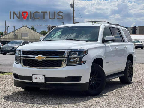 2019 Chevrolet Tahoe for sale at INVICTUS MOTOR COMPANY in West Valley City UT