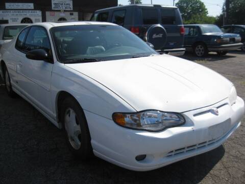 2000 Chevrolet Monte Carlo for sale at S & G Auto Sales in Cleveland OH