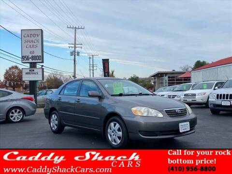 2008 Toyota Corolla for sale at CADDY SHACK CARS in Edgewater MD