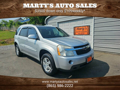 2009 Chevrolet Equinox for sale at Marty's Auto Sales in Lenoir City TN