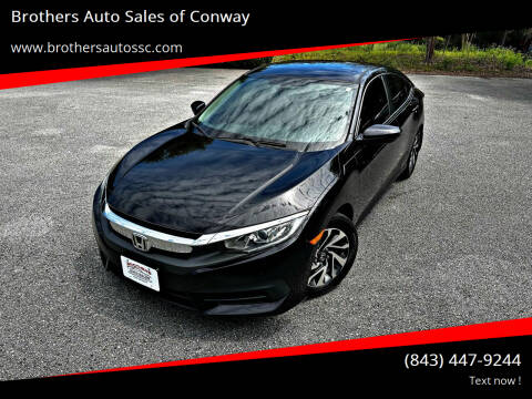 2016 Honda Civic for sale at Brothers Auto Sales of Conway in Conway SC
