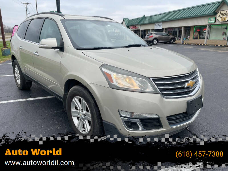 2014 Chevrolet Traverse for sale at Auto World in Carbondale IL