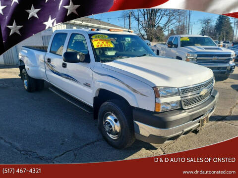 2005 Chevrolet Silverado 3500 for sale at D & D Auto Sales Of Onsted in Onsted MI
