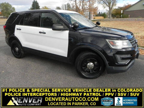 2017 Ford Explorer for sale at Denver Auto Company in Parker CO