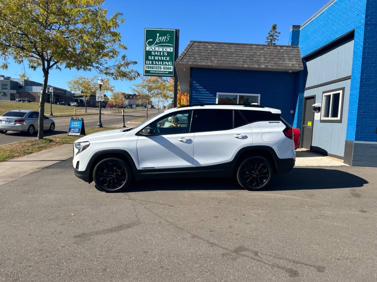 2021 GMC Terrain for sale at Jon's Auto in Marquette, MI