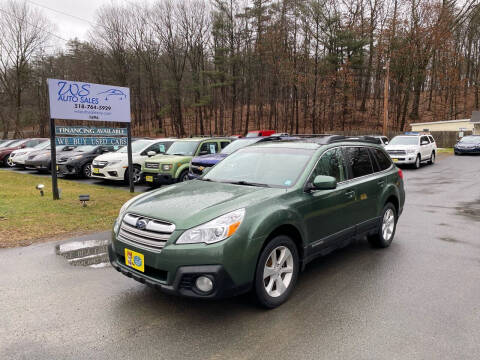 2013 Subaru Outback for sale at WS Auto Sales in Castleton On Hudson NY
