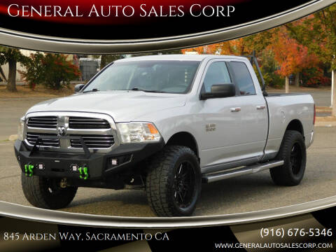 2016 RAM 1500 for sale at General Auto Sales Corp in Sacramento CA