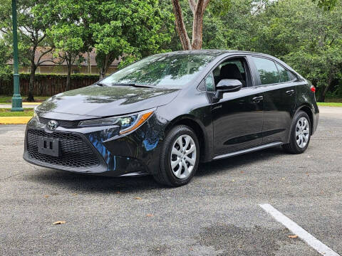 2022 Toyota Corolla for sale at Easy Deal Auto Brokers in Hollywood FL