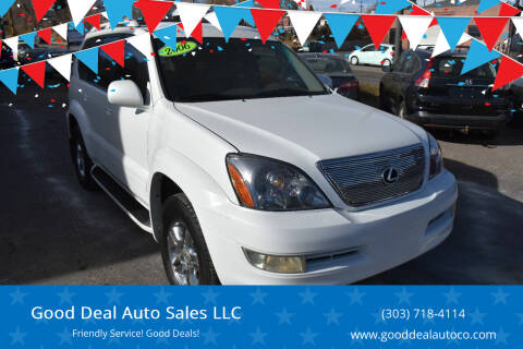 2006 Lexus GX 470 for sale at Good Deal Auto Sales LLC in Lakewood CO