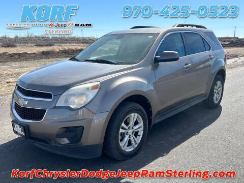 2010 Chevrolet Equinox for sale at Tony Peckham @ Korf Motors in Sterling CO