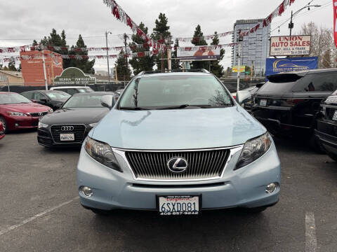 2011 Lexus RX 450h for sale at Prime Star Motors Inc in San Jose CA