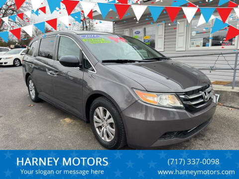 2015 Honda Odyssey for sale at HARNEY MOTORS in Gettysburg PA