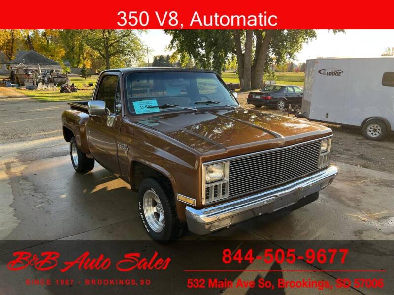 1981 Chevrolet C/K 10 Series for sale at B & B Auto Sales in Brookings SD