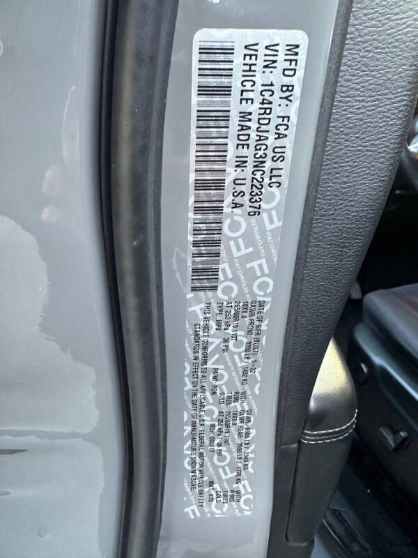 2022 Dodge Durango SXT