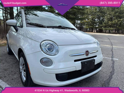 2013 FIAT 500 for sale at Route 41 Budget Auto in Wadsworth IL