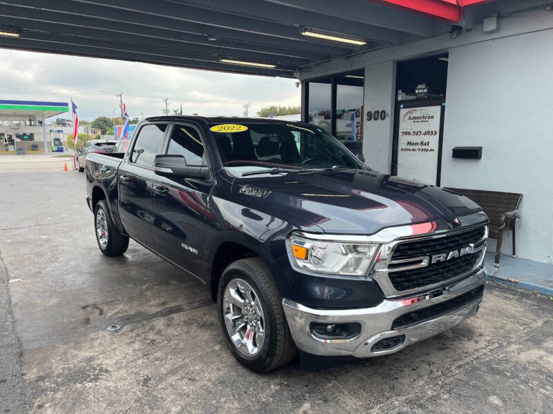 2022 RAM 1500 for sale at American Auto Sales in Hialeah FL