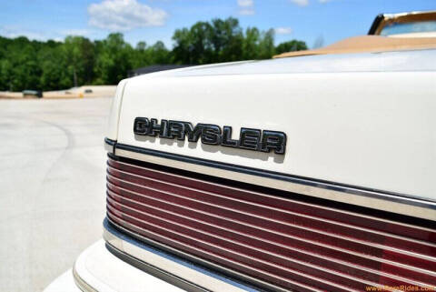 1986 Chrysler Le Baron Mark Cross Town and Country