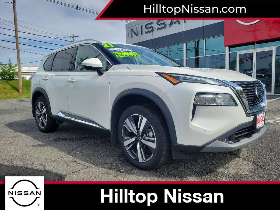 2021 Nissan Rogue for sale at HILLTOP NISSAN in East Hanover, NJ