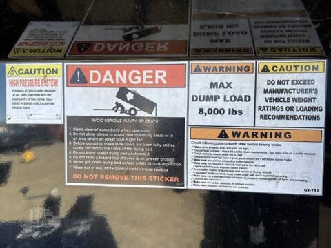 2024 Leonard Dump Trailer