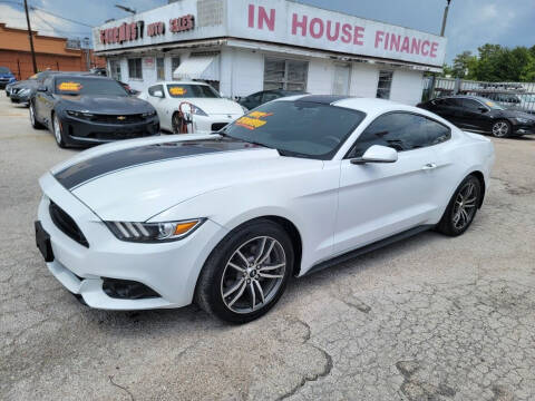 2016 Ford Mustang for sale at Foremost Auto Sales in Houston TX