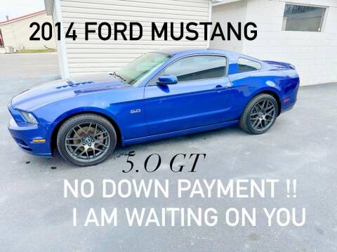 2014 Ford Mustang for sale at CRS Auto & Trailer Sales Inc in Clay City KY