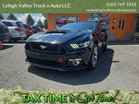 2017 Ford Mustang for sale at Lehigh Valley Truck n Auto LLC. in Schnecksville PA