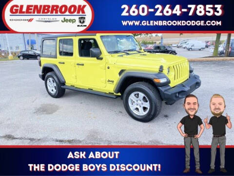 2022 Jeep Wrangler Unlimited for sale at Glenbrook Dodge Chrysler Jeep Ram and Fiat in Fort Wayne IN