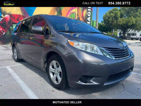 2016 Toyota Sienna for sale at The Autoblock in Fort Lauderdale FL