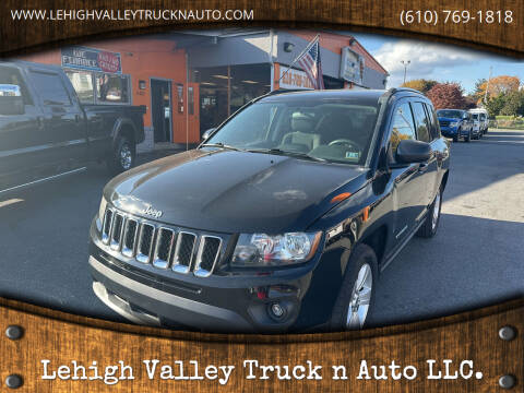 2014 Jeep Compass for sale at Lehigh Valley Truck n Auto LLC. in Schnecksville PA