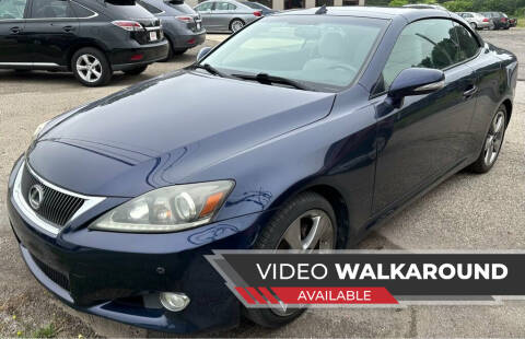 2011 Lexus IS 250C for sale at Auto Import Specialist LLC in South Bend IN