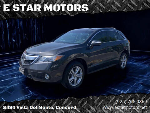 2014 Acura RDX for sale at E STAR MOTORS in Concord CA