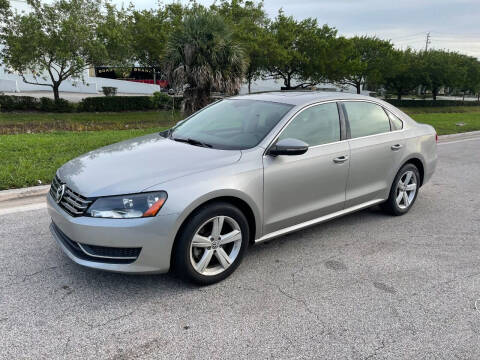 2012 Volkswagen Passat for sale at EUROPEAN AUTO ALLIANCE LLC in Coral Springs FL