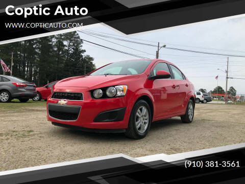 2015 Chevrolet Sonic for sale at Coptic Auto in Wilson NC