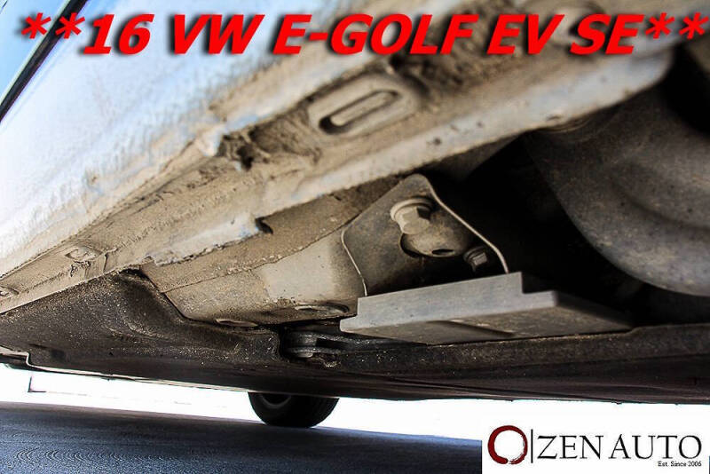 2016 Volkswagen e-Golf SE