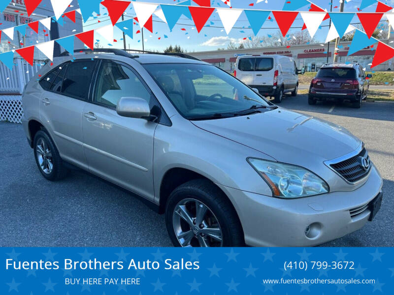 2006 Lexus RX 400h for sale at Fuentes Brothers Auto Sales in Jessup MD