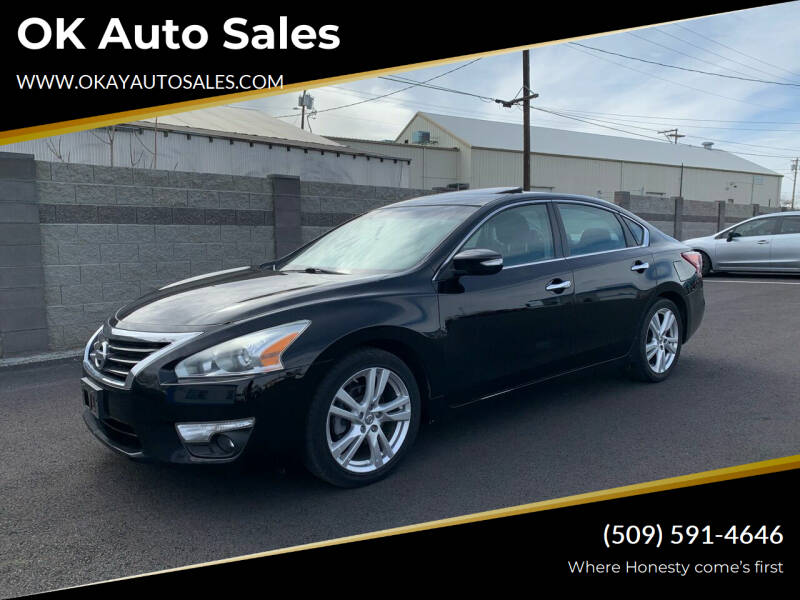 2013 Nissan Altima for sale at OK Auto Sales in Kennewick WA