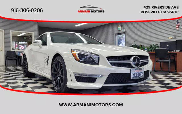 2013 Mercedes-Benz SL-Class for sale at Armani Motors in Roseville CA