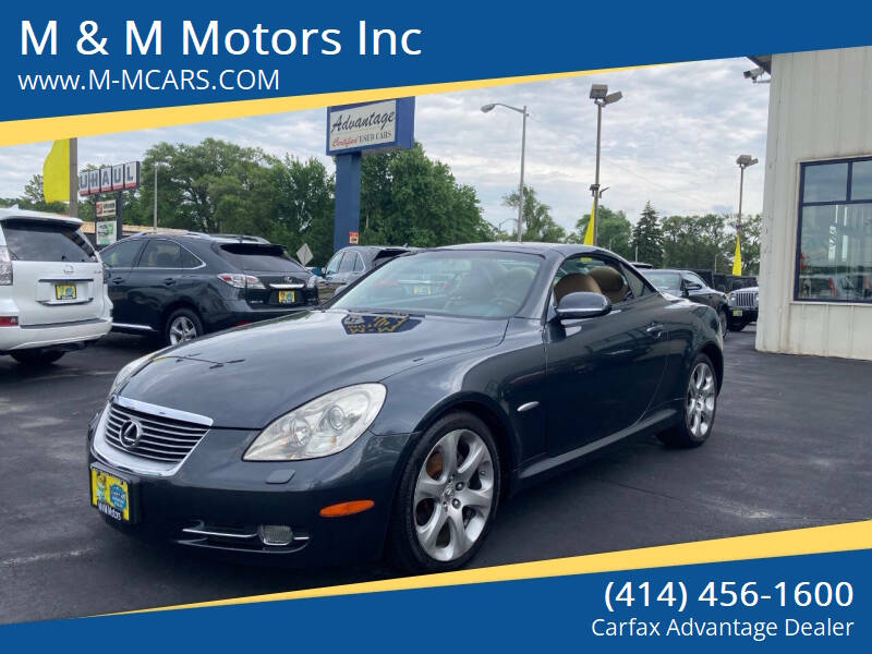 2008 Lexus SC 430 for sale at M & M Motors Inc in West Allis WI