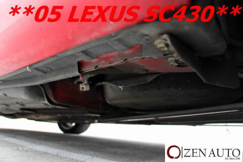 2005 Lexus SC 430