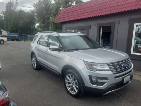 2016 Ford Explorer for sale at Bonney Lake Used Cars in Puyallup WA