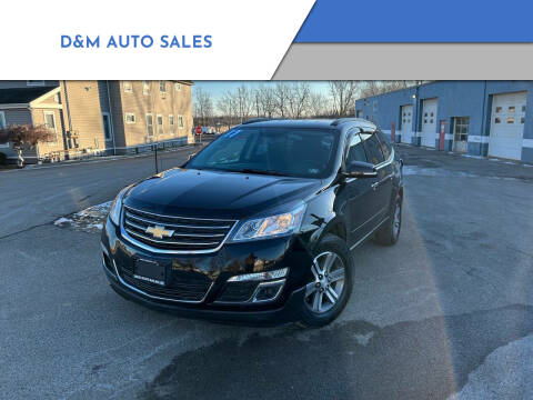 2017 Chevrolet Traverse for sale at D&M AUTO SALES in West Seneca NY