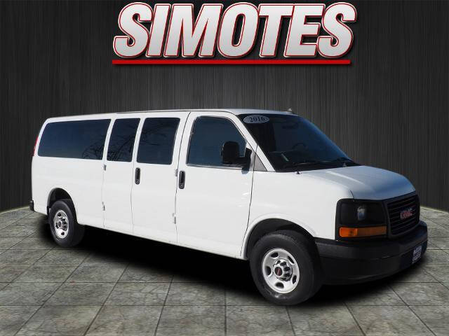 2016 GMC Savana for sale at SIMOTES MOTORS in Minooka IL