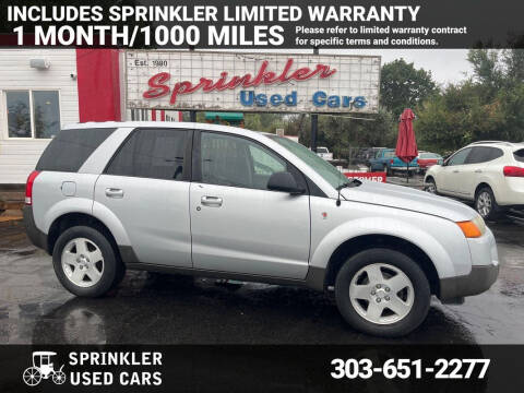 2004 Saturn Vue for sale at Sprinkler Used Cars in Longmont CO