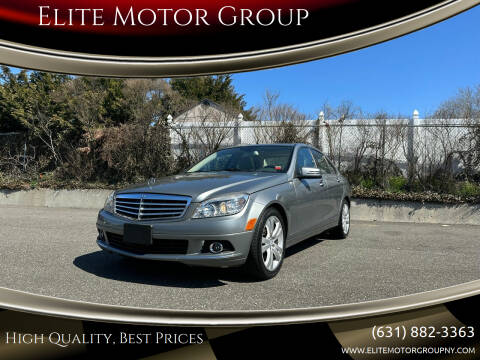 2010 Mercedes-Benz C-Class for sale at Elite Motor Group in Lindenhurst NY